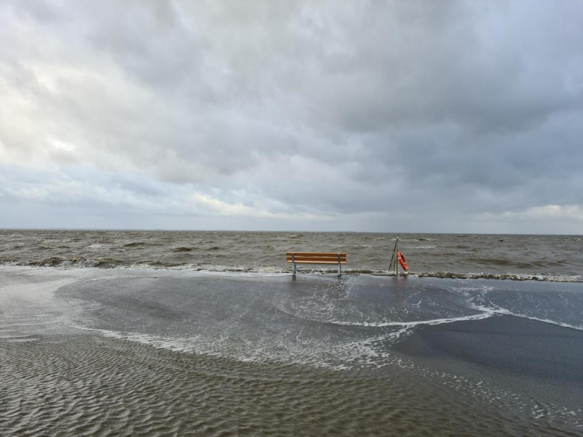 Haus Meererleben - Urlaub Mit Hund An Der Nordsee Schweiburg Exterior foto